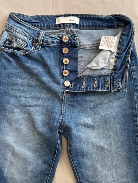 KanCan Denim - KanCan Light Blue High-Rise Button-Fly Jeans